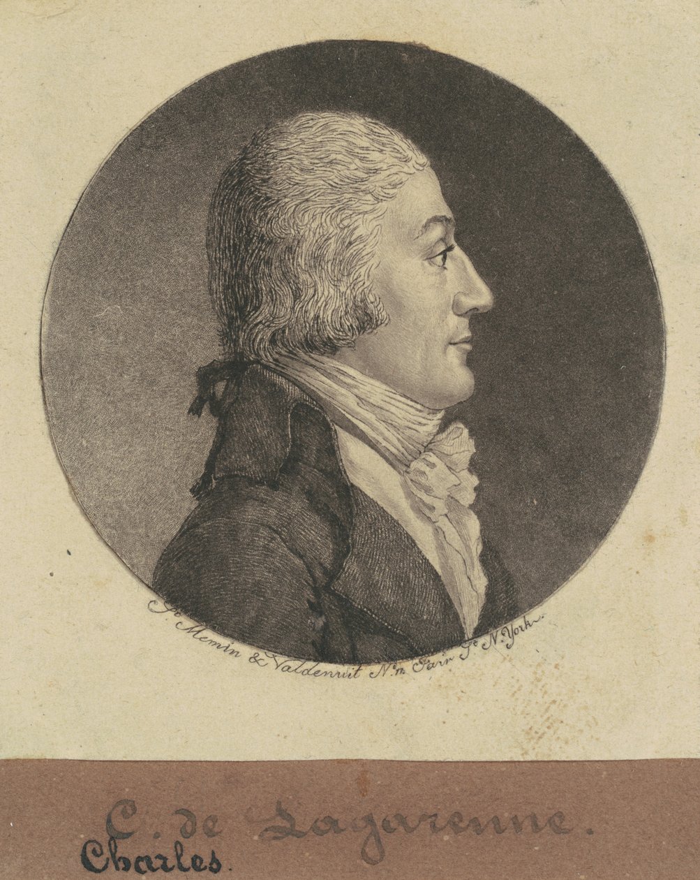 Charles de Lagarenne von Charles B. J. Févret de Saint Mémin