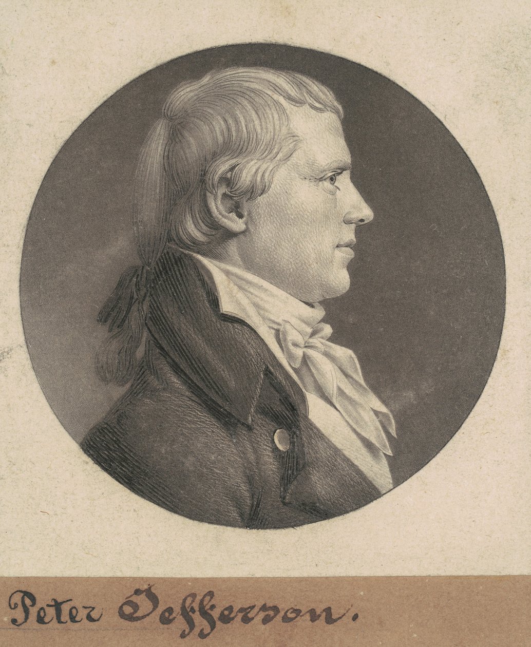 George Jefferson, Jr. von Charles B. J. Févret de Saint Mémin