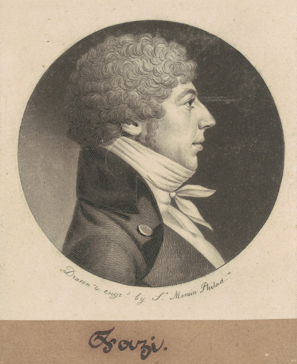 Jean Salomon Fazi von Charles B. J. Févret de Saint Mémin
