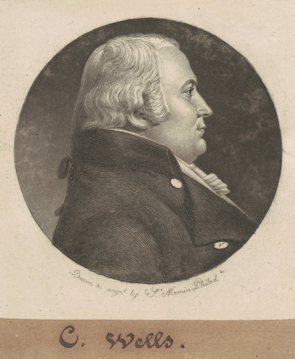 John Craig Wells von Charles B. J. Févret de Saint Mémin