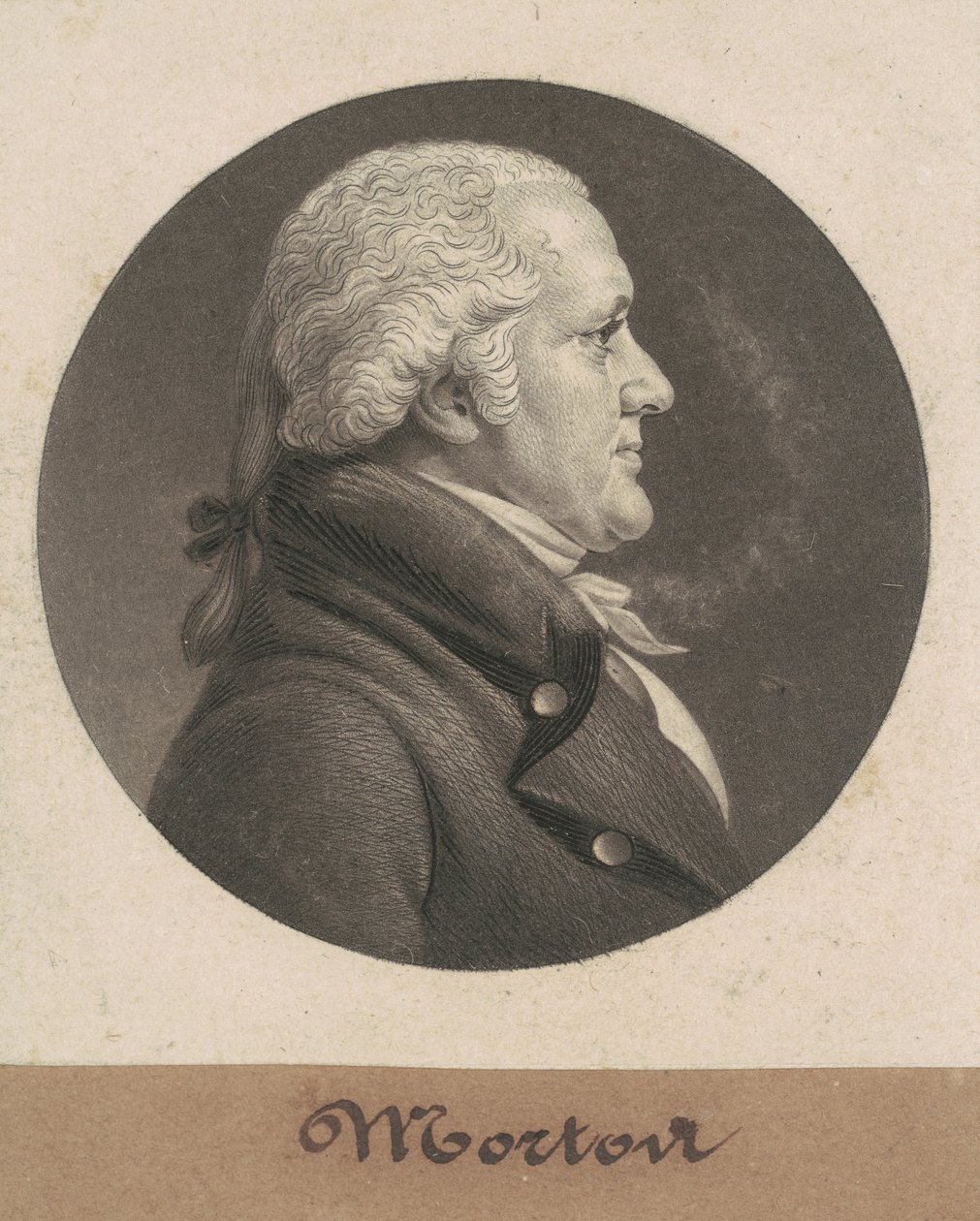 Perez Morton von Charles B. J. Févret de Saint Mémin