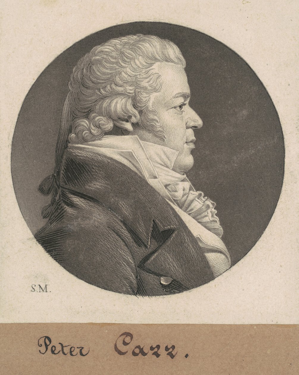 Peter Carr von Charles B. J. Févret de Saint Mémin