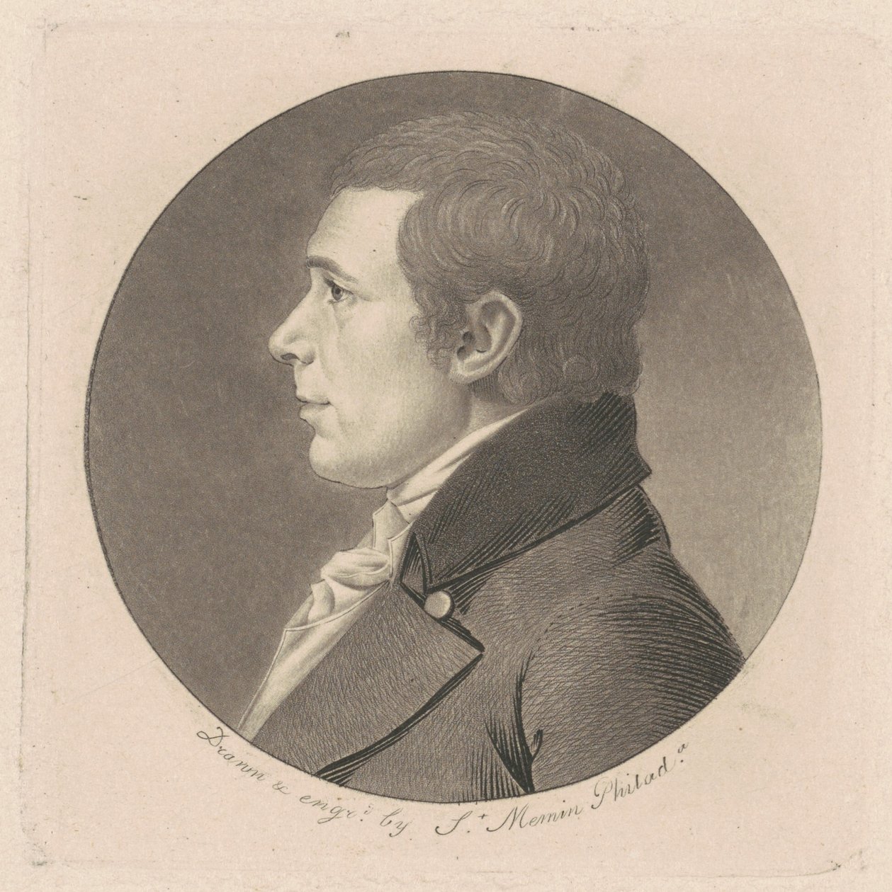 Peter Stephen DuPonceau von Charles B. J. Févret de Saint Mémin
