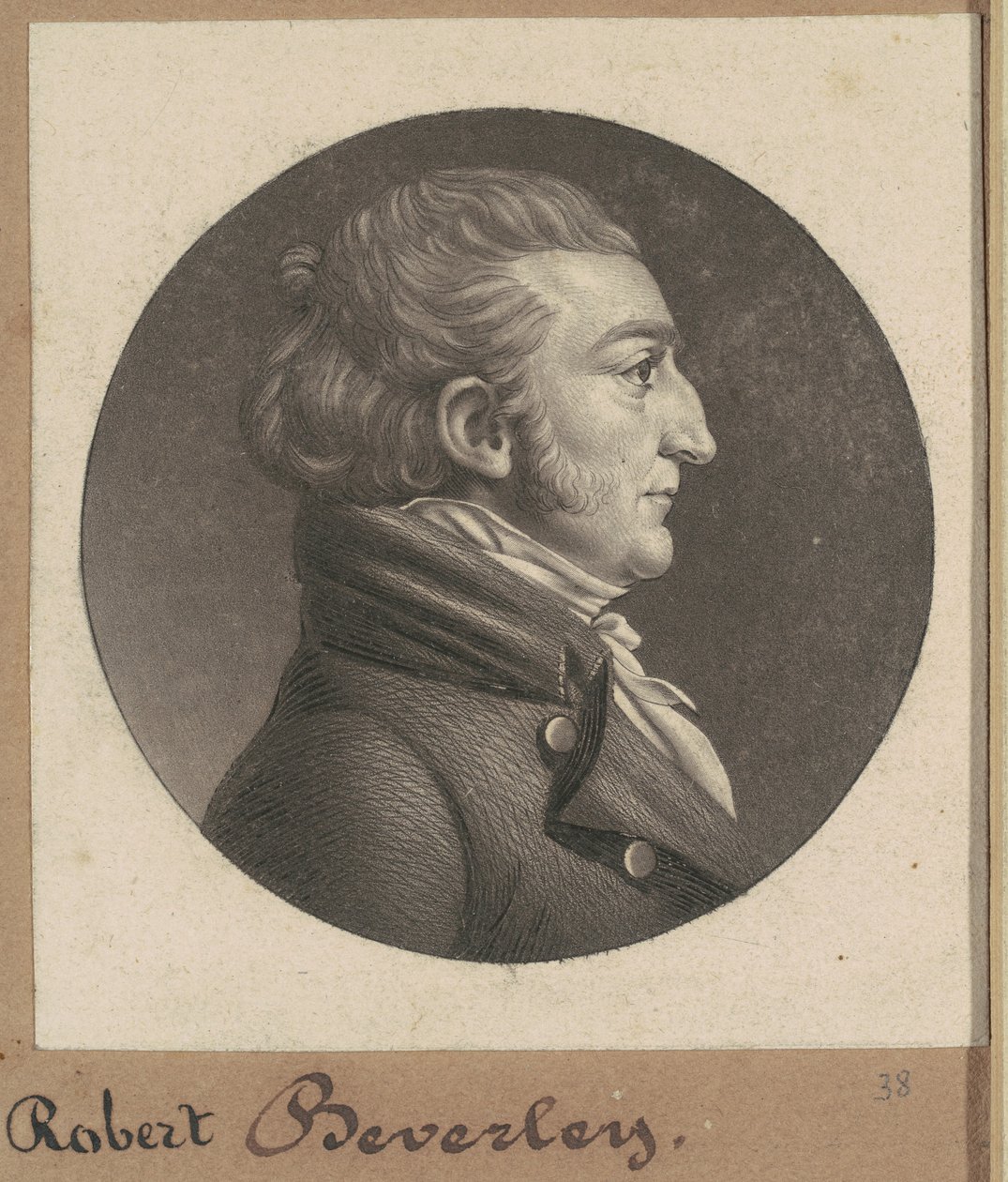 Robert Beverley IV von Charles B. J. Févret de Saint Mémin