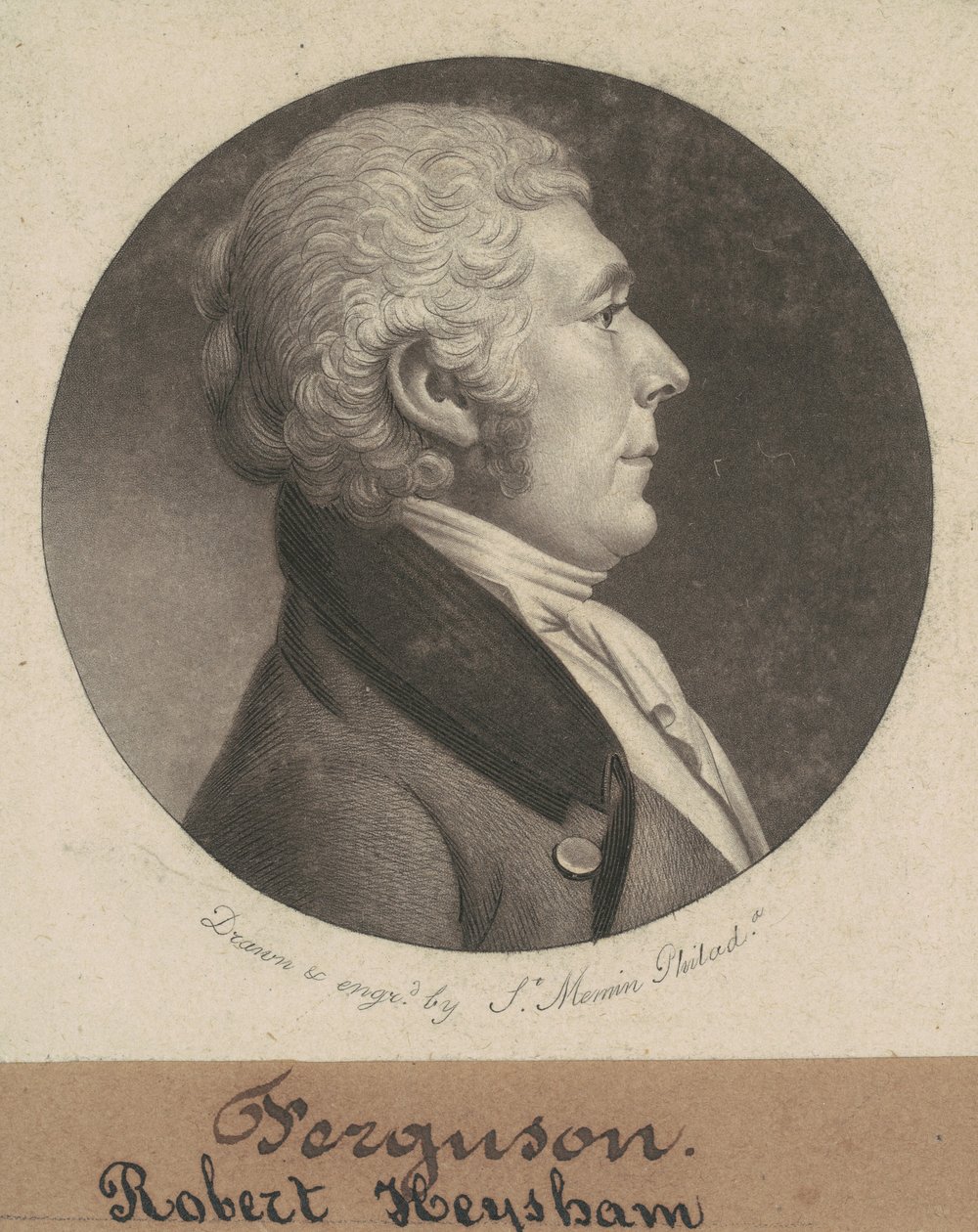 Robert Heysham von Charles B. J. Févret de Saint Mémin