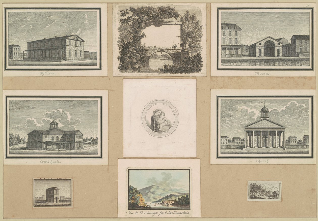 Saint-Mémin-Sammlung, Gruppe 57 von Charles B. J. Févret de Saint Mémin