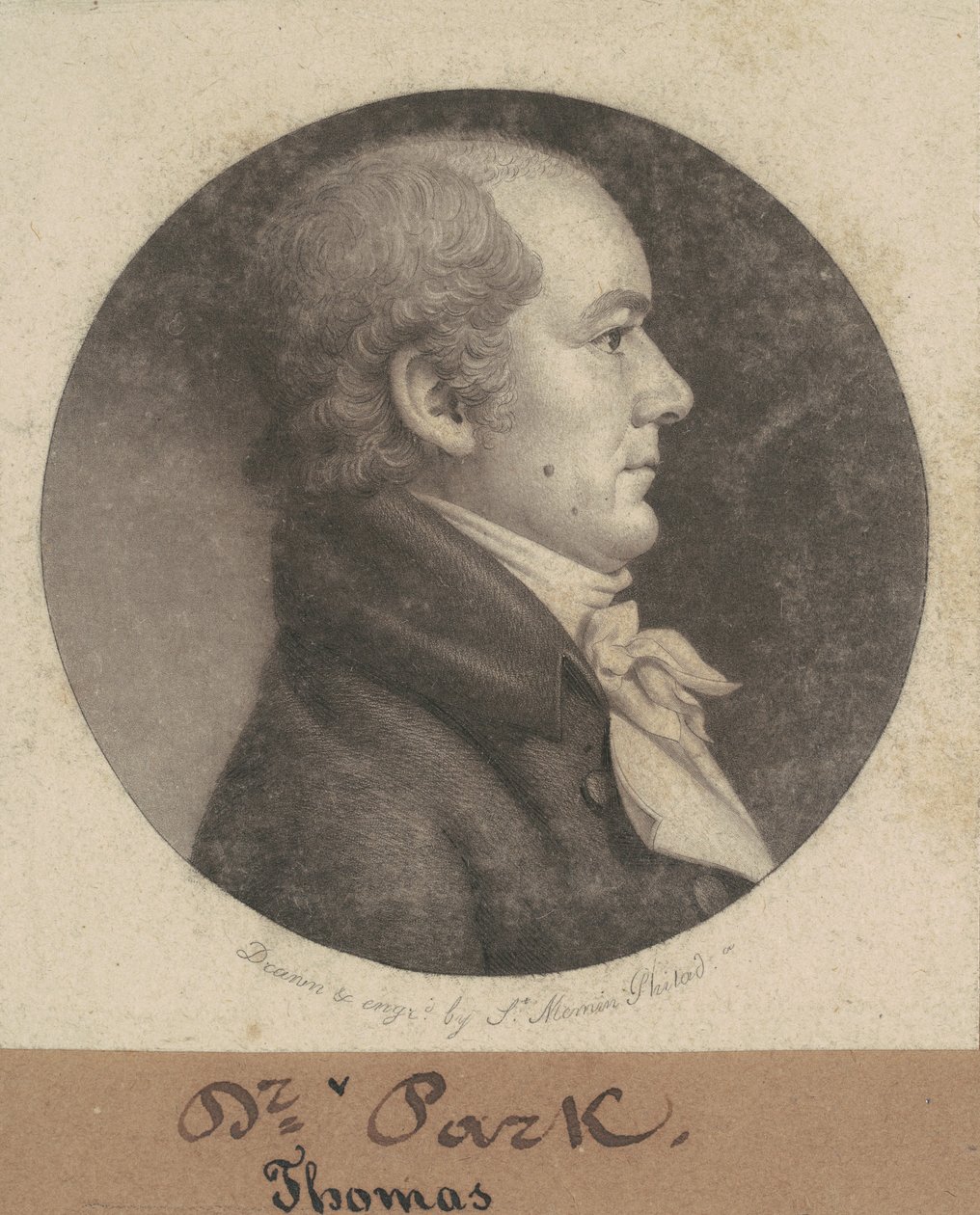 Thomas Parke von Charles B. J. Févret de Saint Mémin