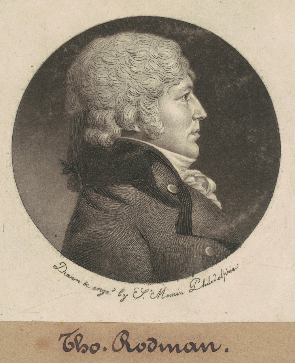 Thomas Rodman von Charles B. J. Févret de Saint Mémin