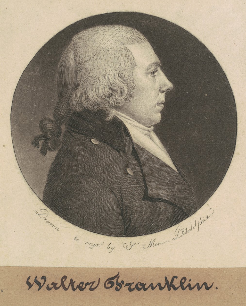 Walter Franklin von Charles B. J. Févret de Saint Mémin