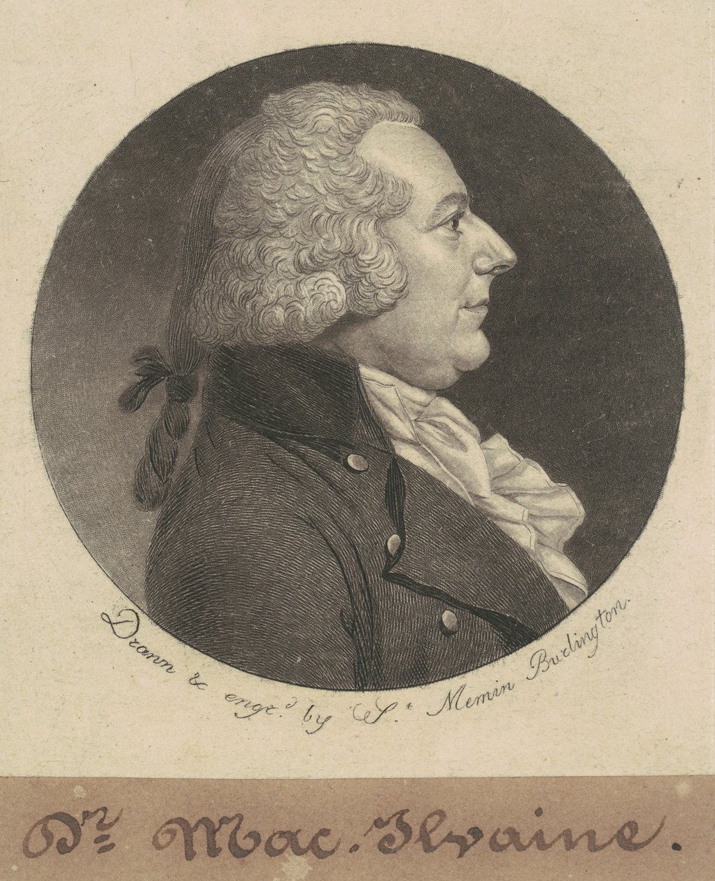 William McIlvaine von Charles B. J. Févret de Saint Mémin