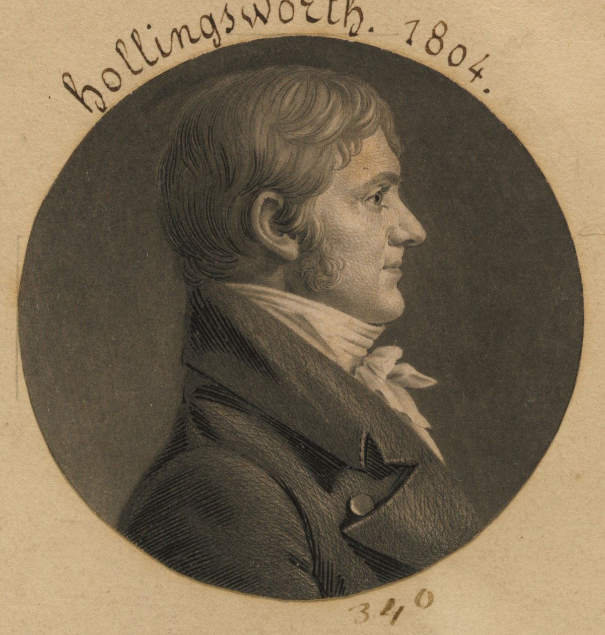 Francis Hollingsworth von Charles Balthazar Julien Févret de Saint-Mémin
