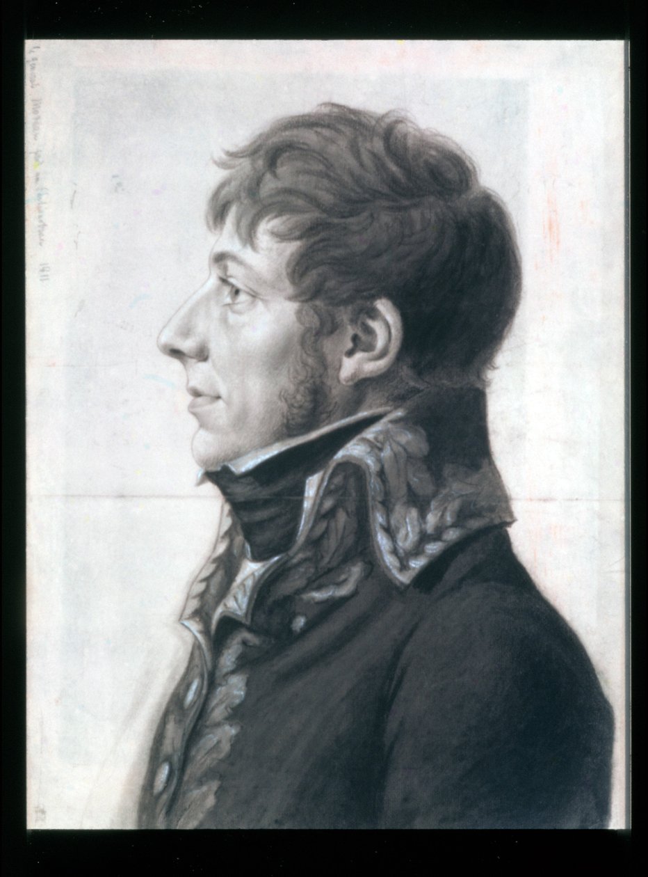 Jean-Victor Moreau von Charles Balthazar Julien Févret de Saint-Mémin