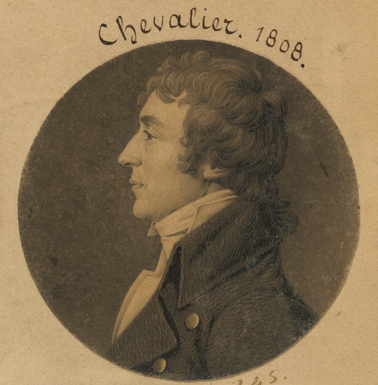 John Augustus Chevallie von Charles Balthazar Julien Févret de Saint-Mémin
