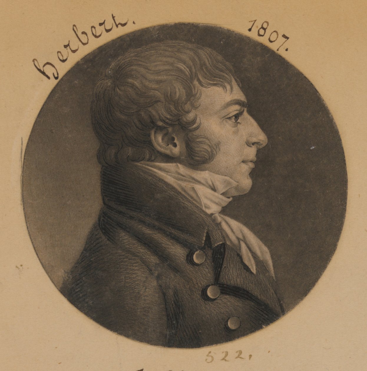 John Carlyle Herbert von Charles Balthazar Julien Févret de Saint-Mémin
