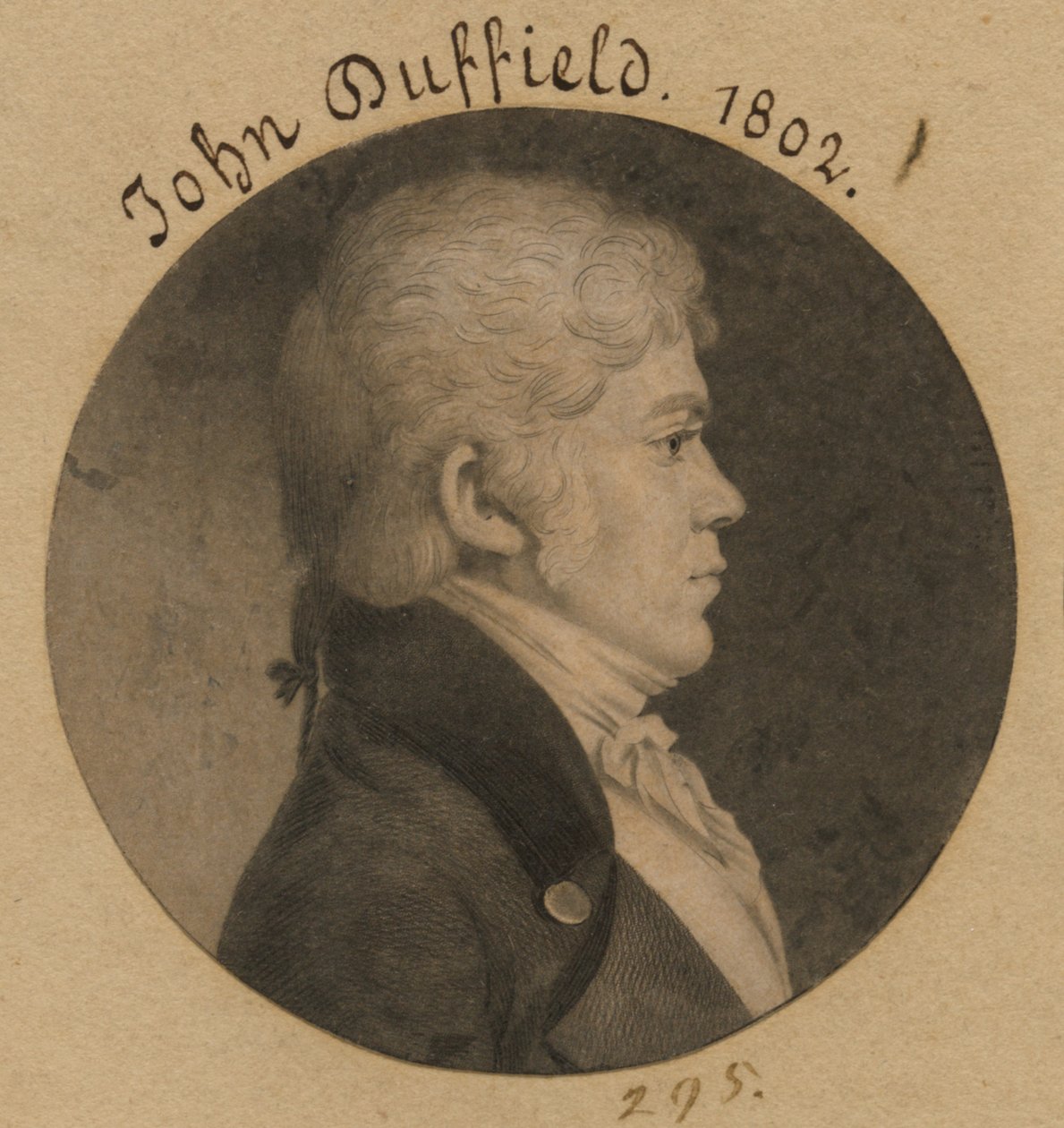 John Duffield von Charles Balthazar Julien Févret de Saint-Mémin