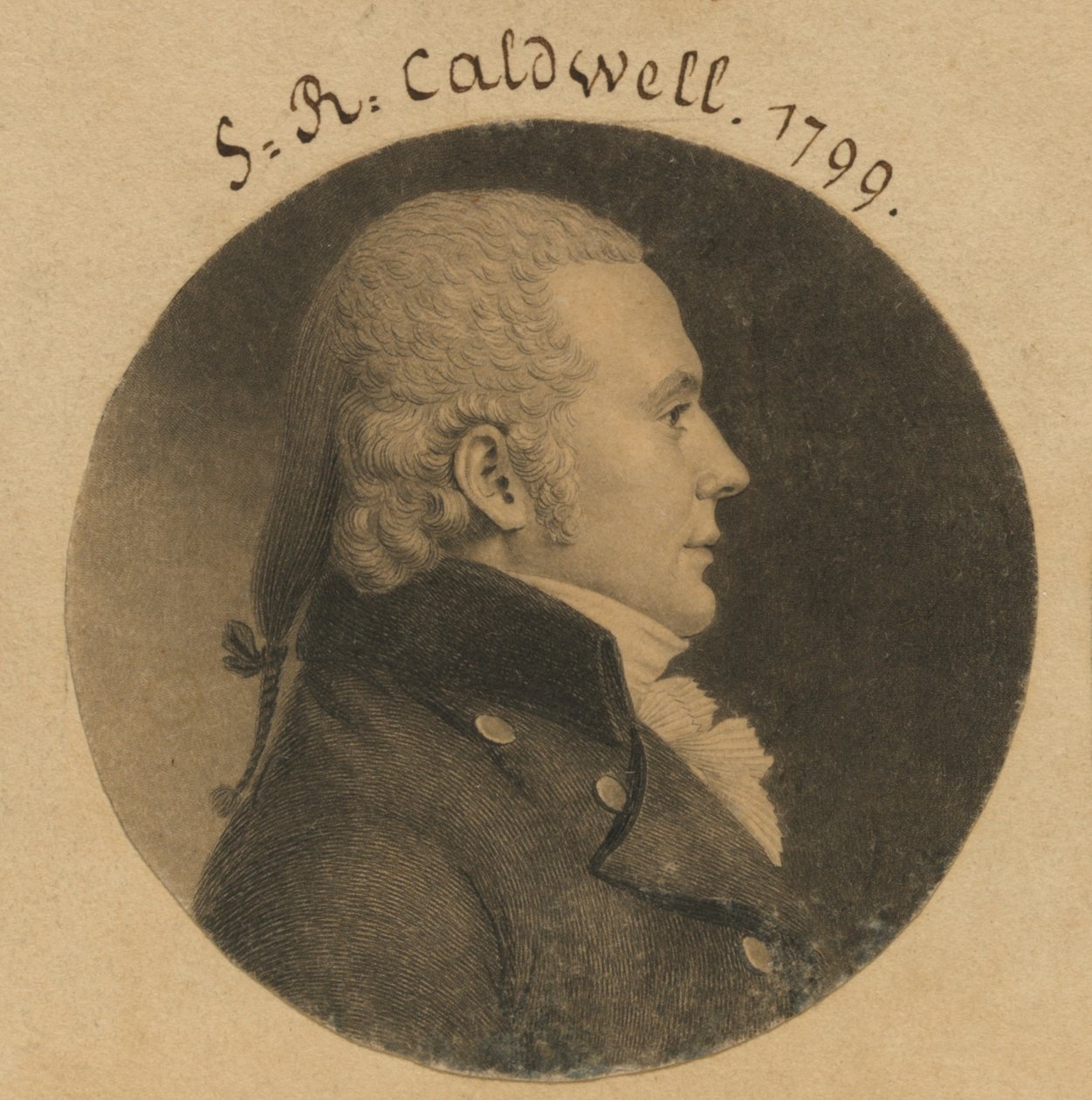 John Edwards Caldwell von Charles Balthazar Julien Févret de Saint-Mémin