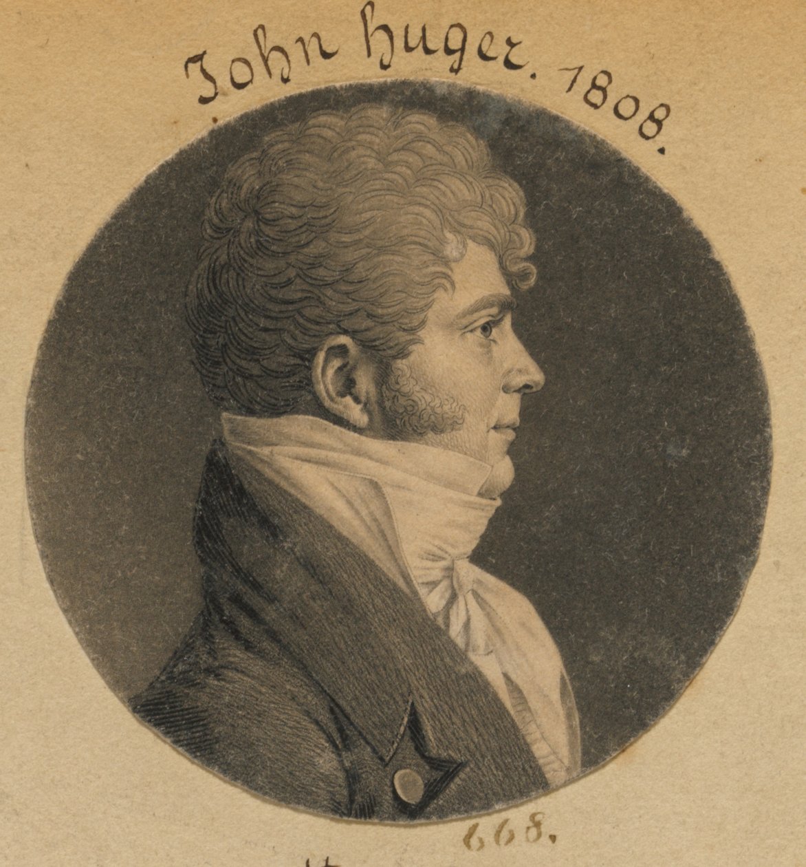 John Huger von Charles Balthazar Julien Févret de Saint-Mémin