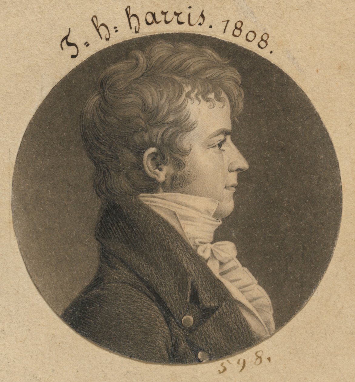 Robert Gamble Jr. von Charles Balthazar Julien Févret de Saint-Mémin