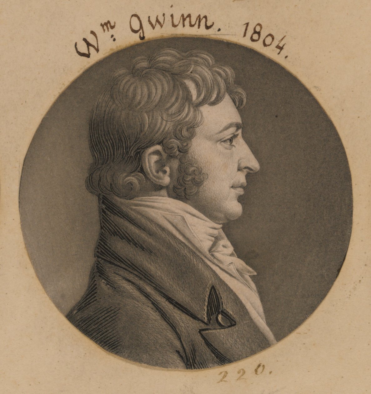 William Gwynn von Charles Balthazar Julien Févret de Saint-Mémin