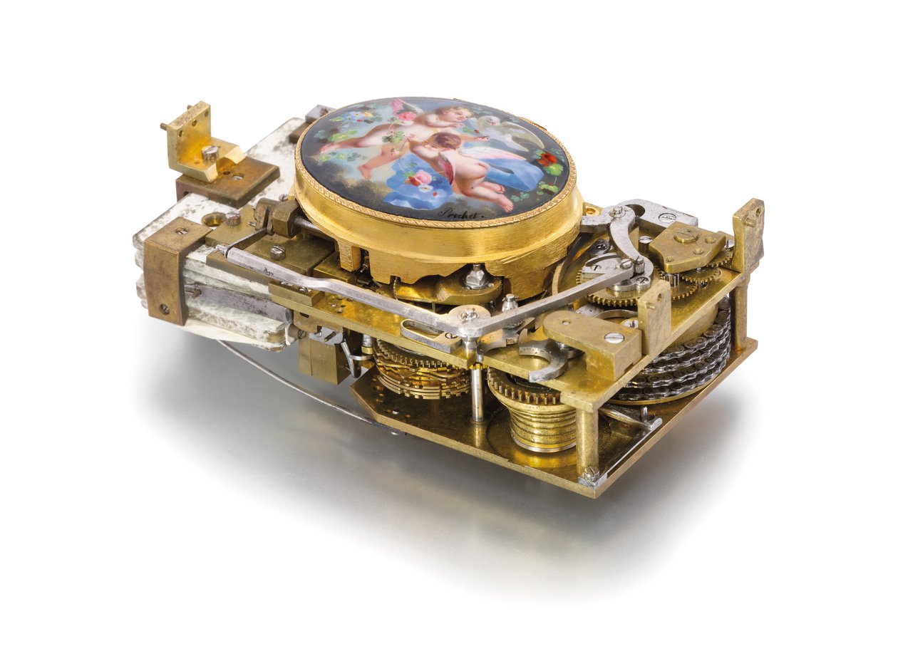 Singvogel-Box, ca. 1840 von Charles Bruguier