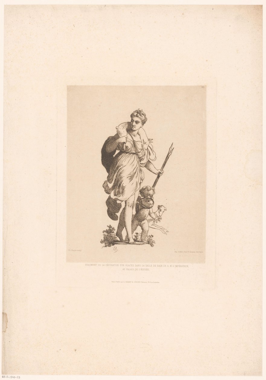 Diana nach der Jagd von Charles Chaplin