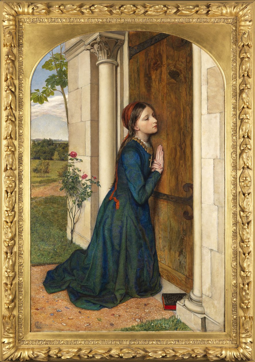 Die fromme Kindheit der Heiligen Elisabeth von Ungarn, 1852 von Charles Collins
