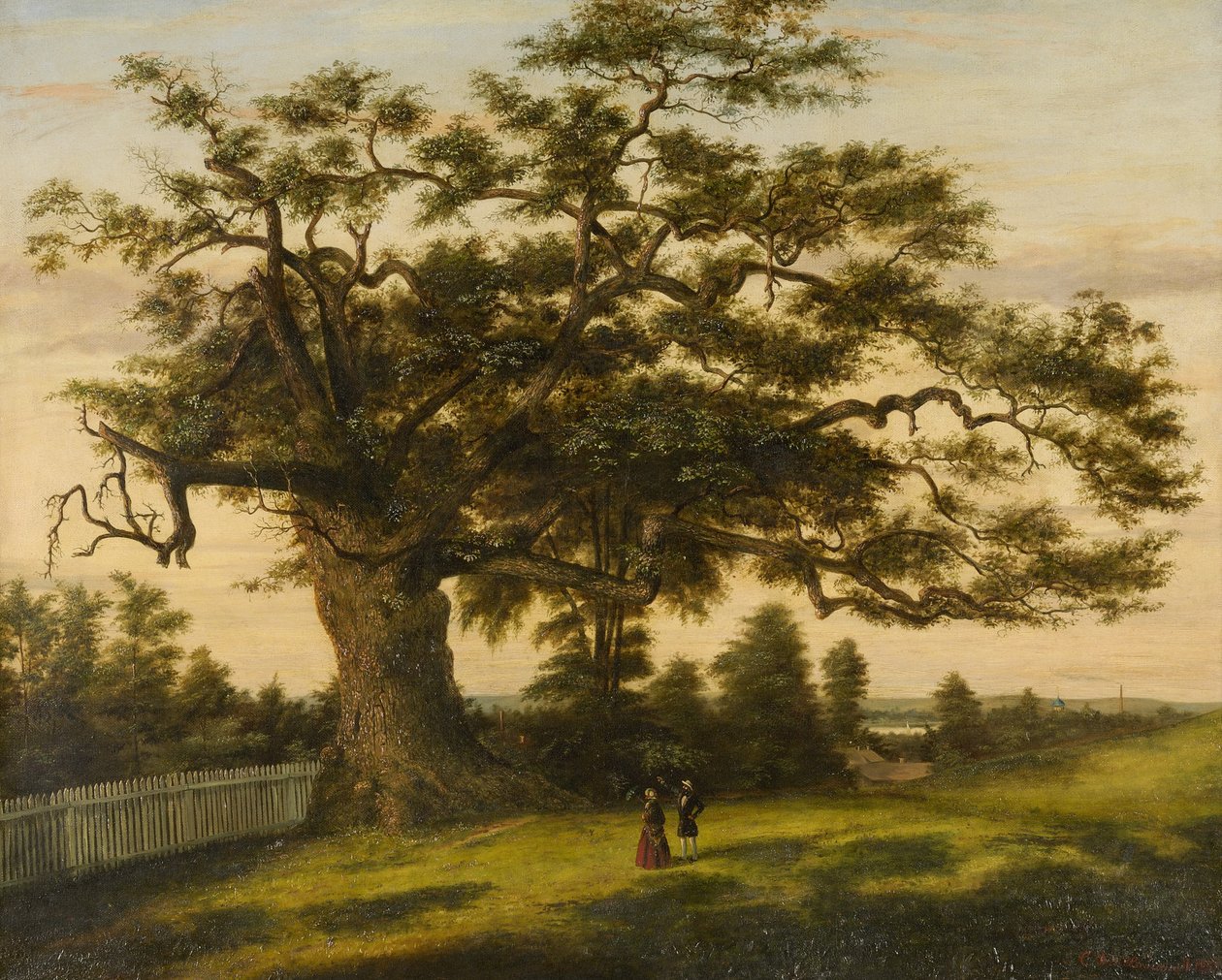 Die Charter Oak von Charles de Wolf Brownell