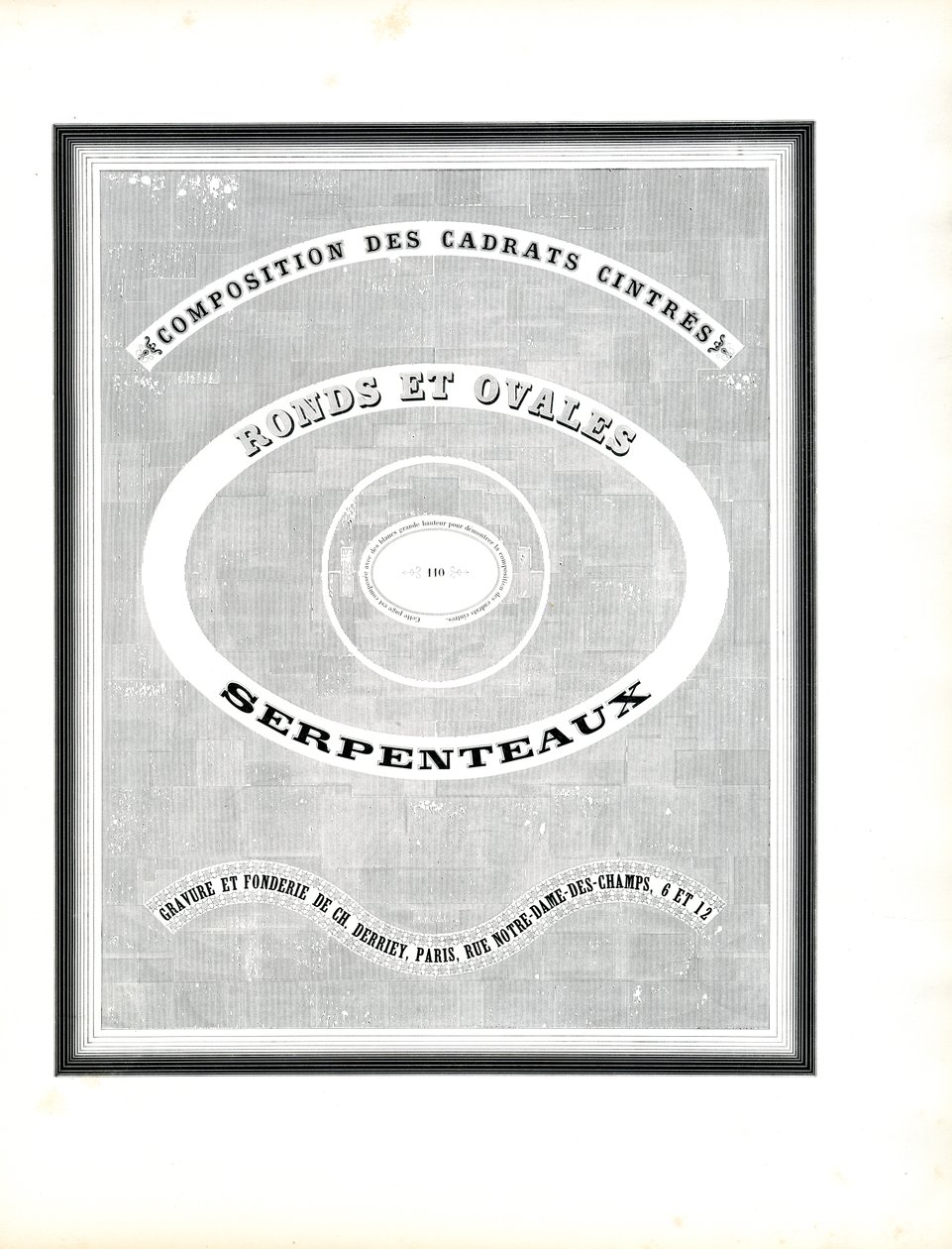 Konzentrische Rahmenelemente für Zertifikate von Charles Derriey