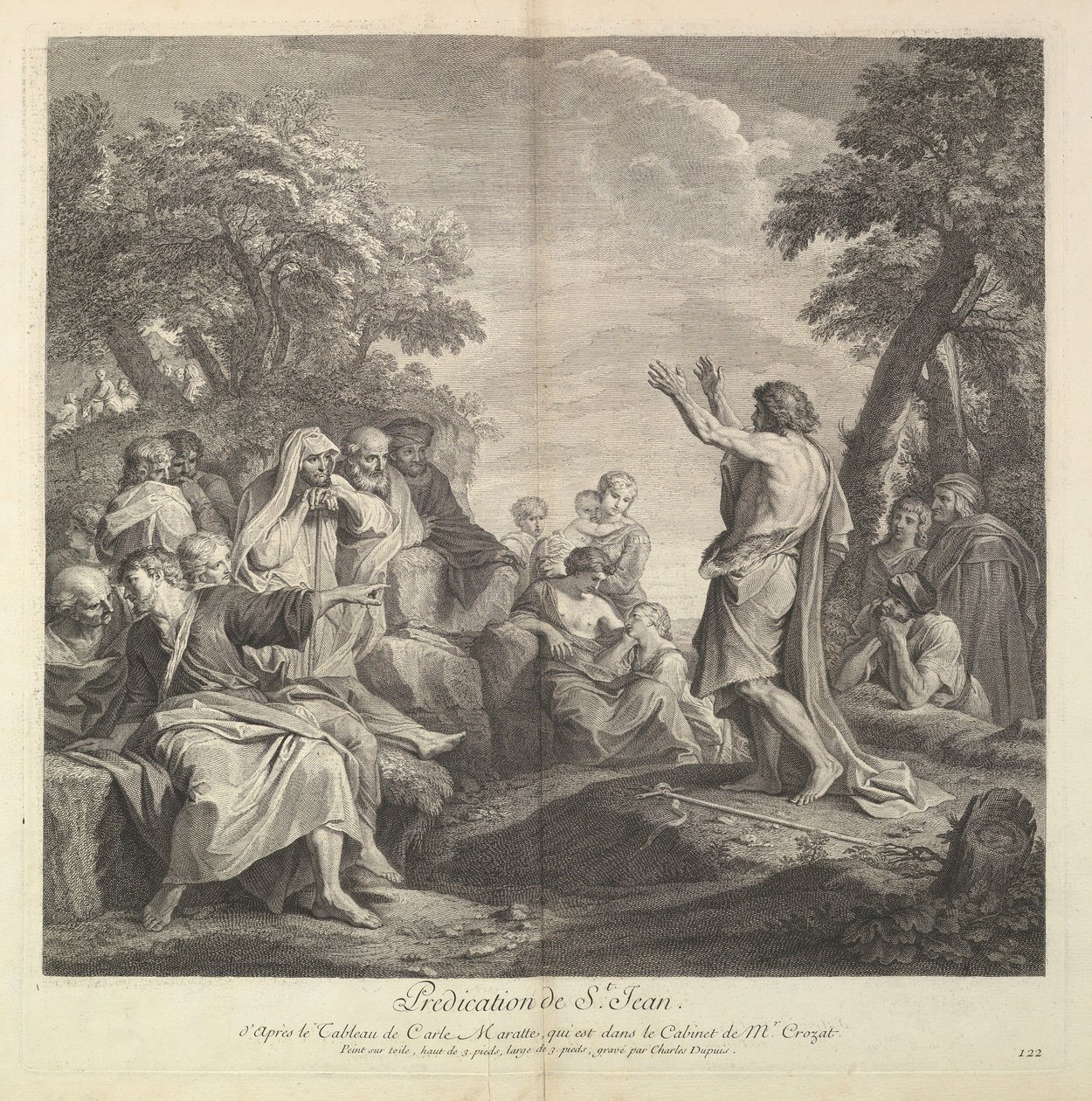 Predigt des Heiligen Johannes von Charles Dupuis