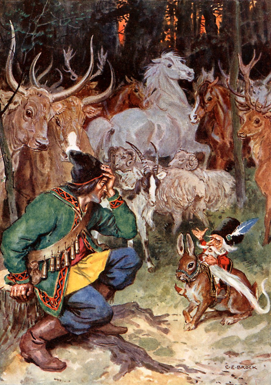 Hey! Guter Mann, ich weiß, was dich bedrückt von Charles Edmund (after) Brock