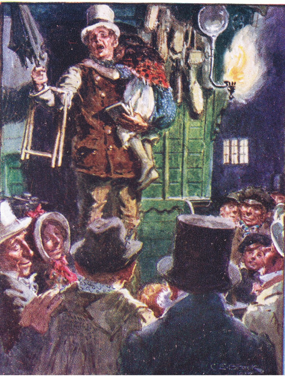 Nun, ich werde Sie nicht fragen, wie viel für das Ganze, sondern wie wenig, Illustration aus Dr. Marigolds Prescription, 1910 von Charles Edmund Brock