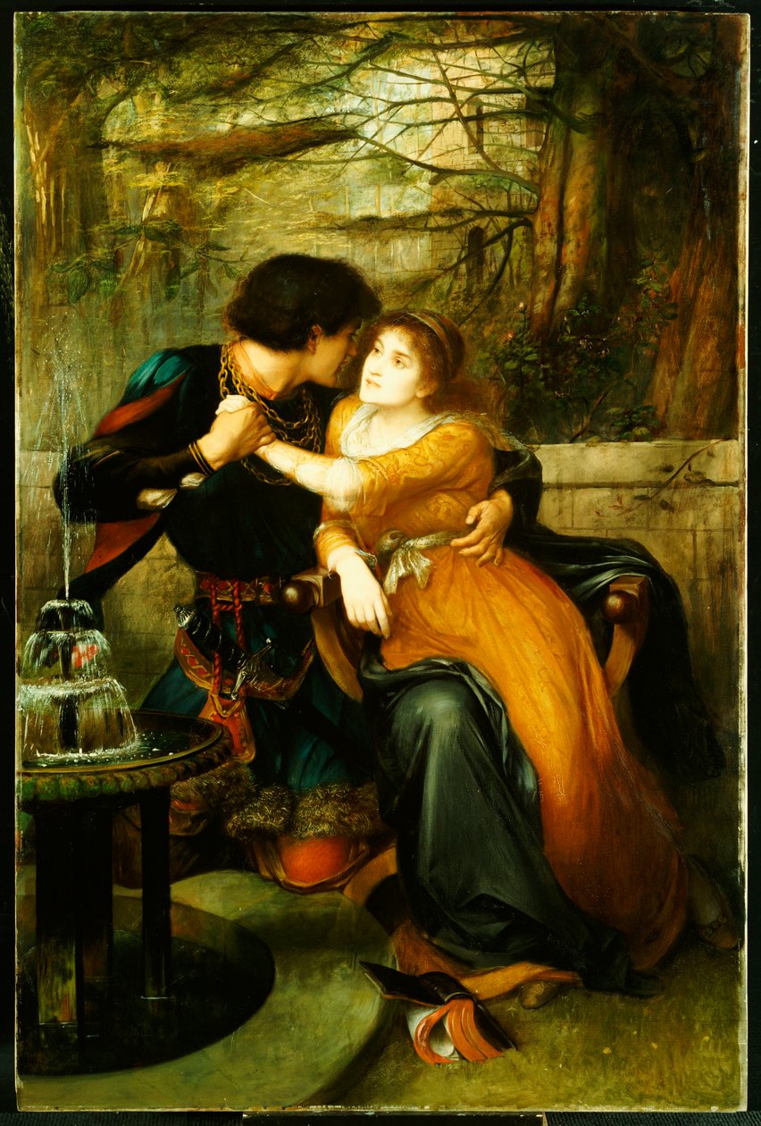 Paolo und Francesca von Charles Edward Halle