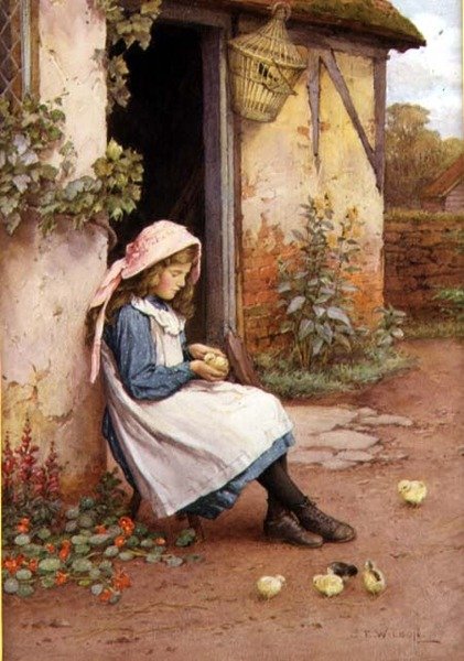 Das kleine Küken von Charles Edward Wilson