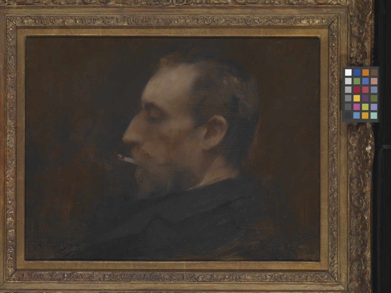 Porträt eines Mannes von Charles Emile Auguste Carolus Duran