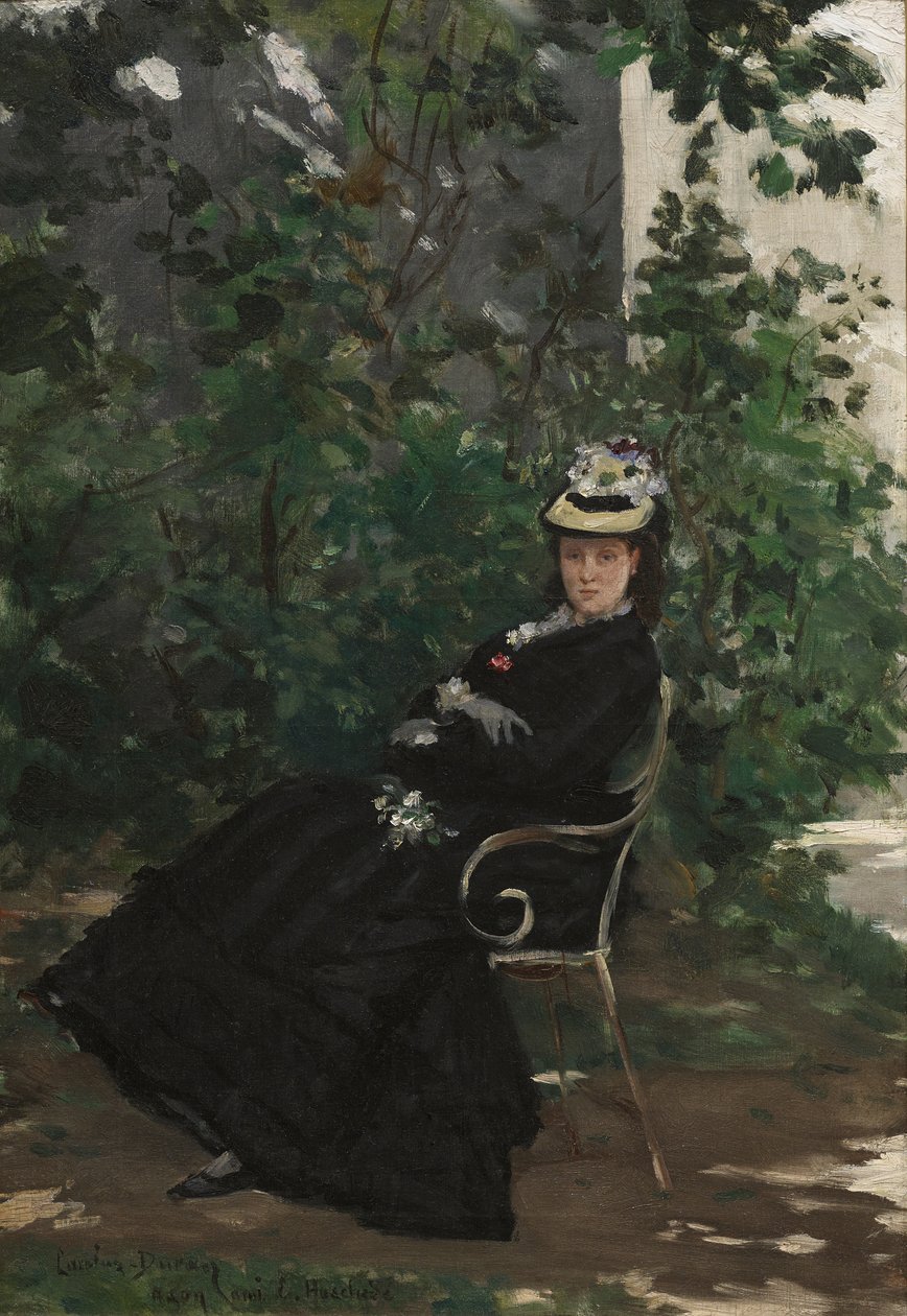 Porträt von Madame Alice Hoschede, ca. 1872-78 von Charles Emile Auguste Carolus Duran