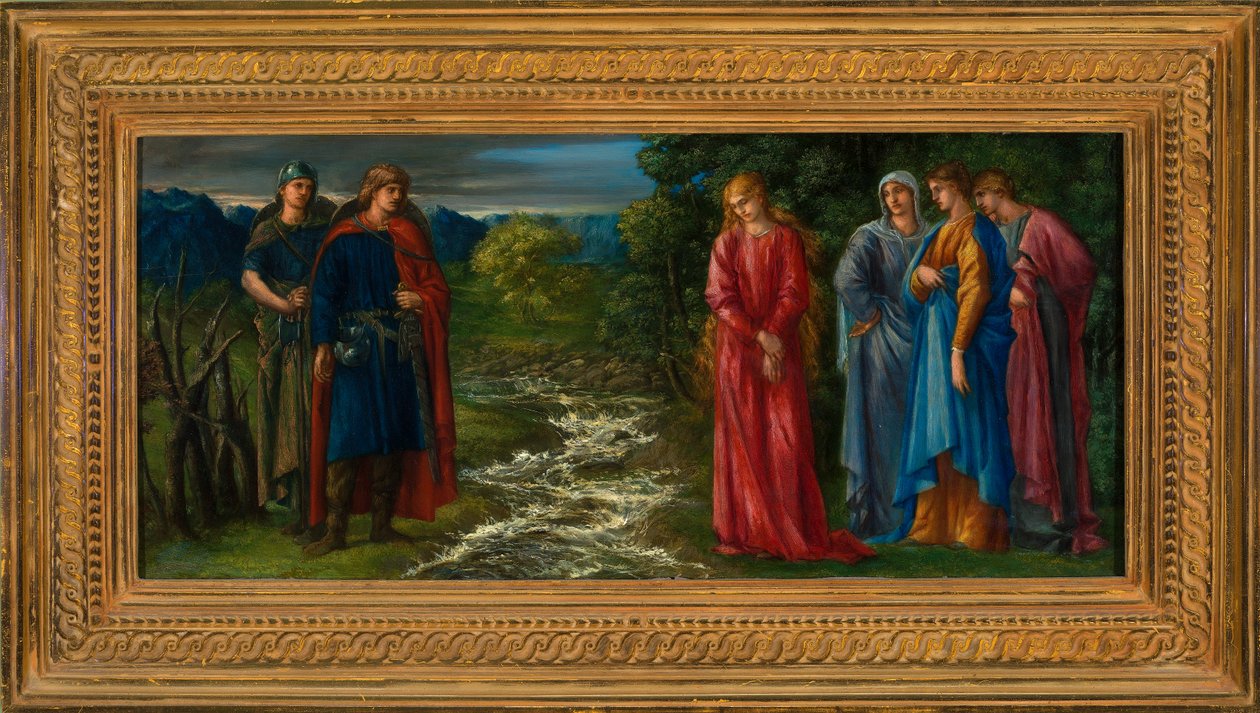 Helga und Gunnlaug von Charles Fairfax Murray