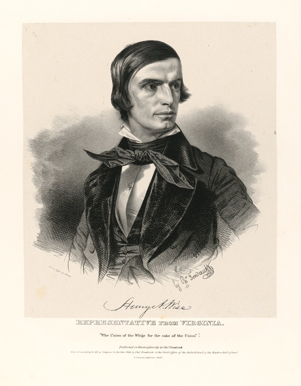 Henry Alexander Wise von Charles Fenderich