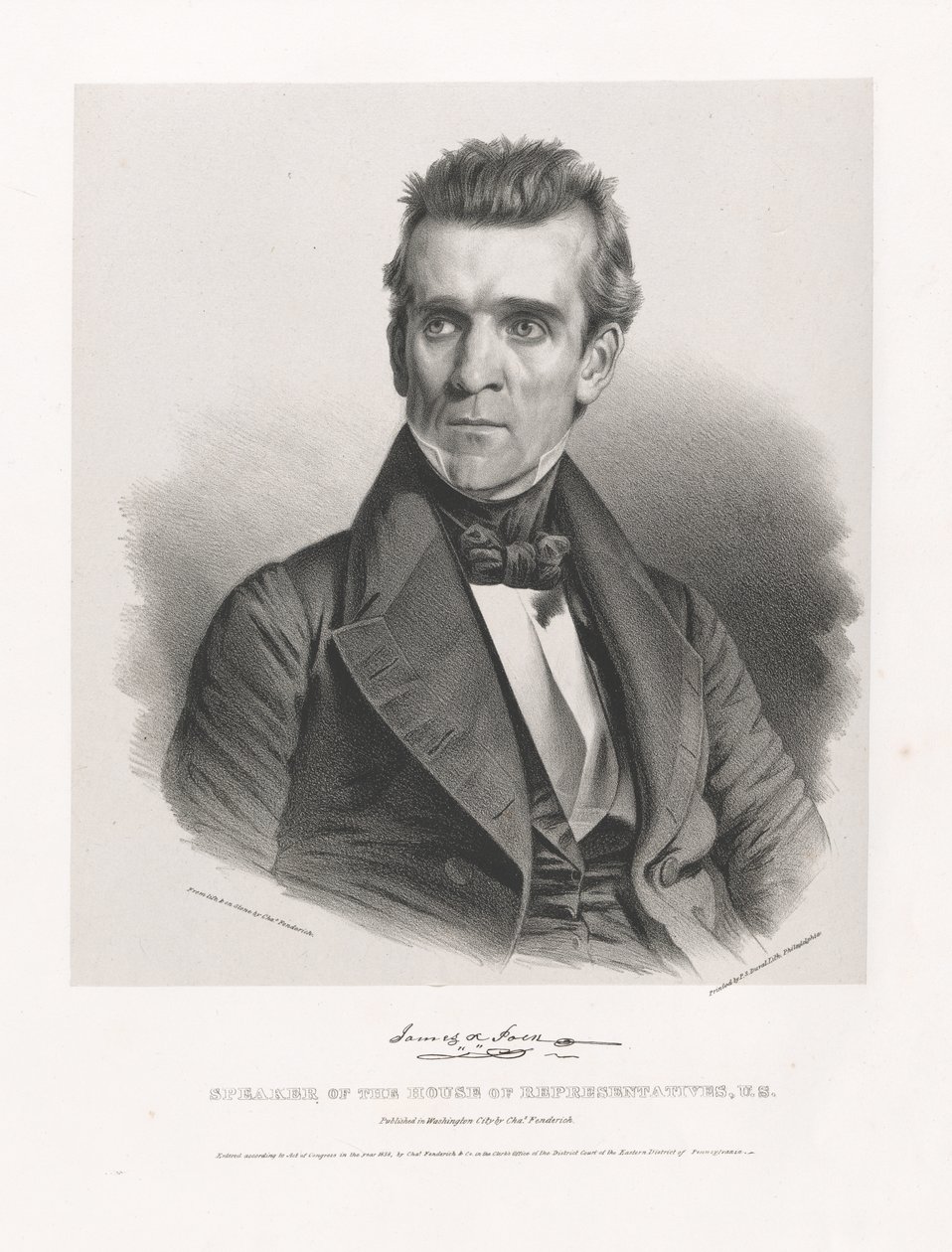 James K. Polk von Charles Fenderich