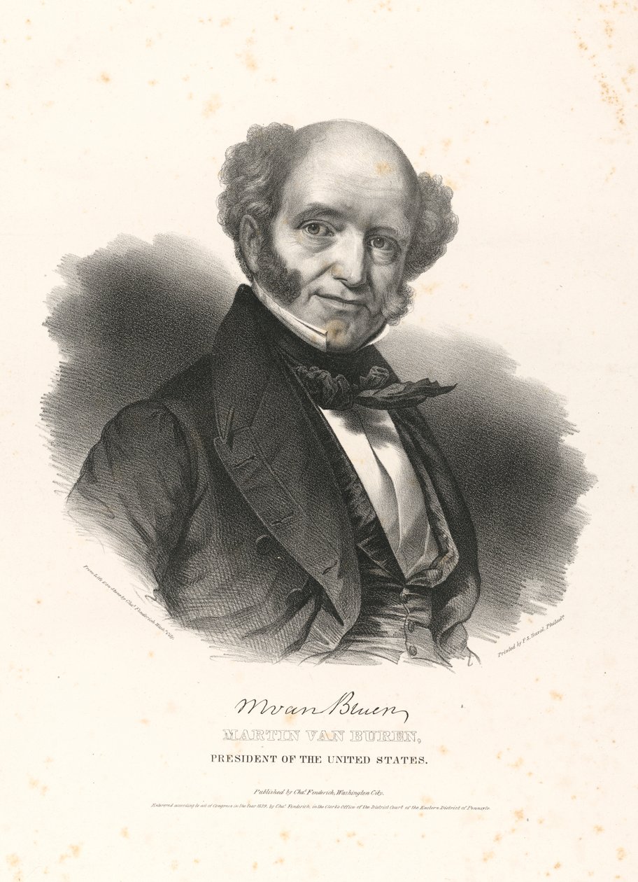 Martin Van Buren von Charles Fenderich