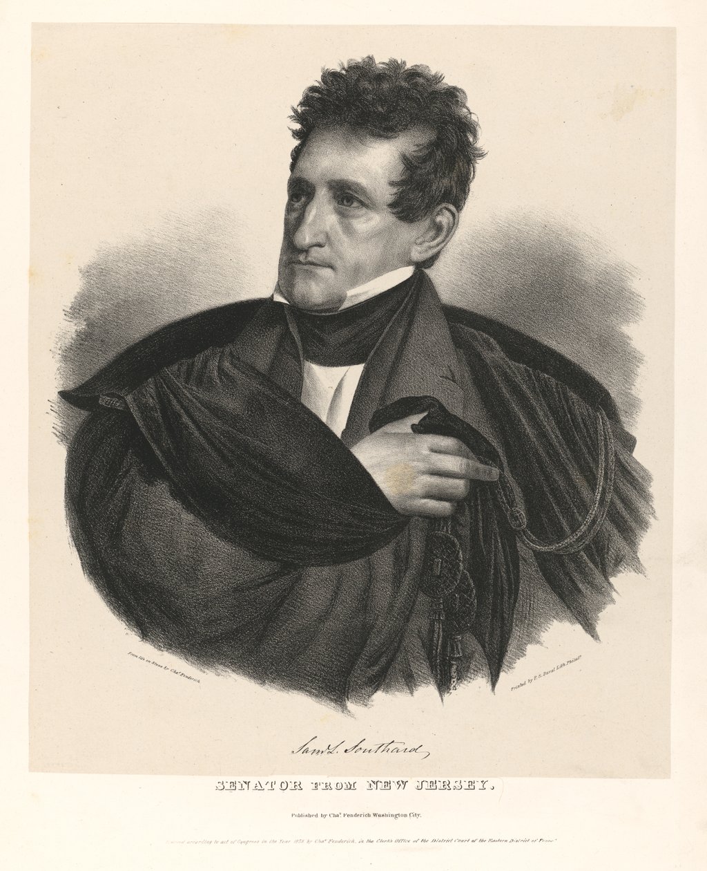 Samuel Lewis Southard von Charles Fenderich