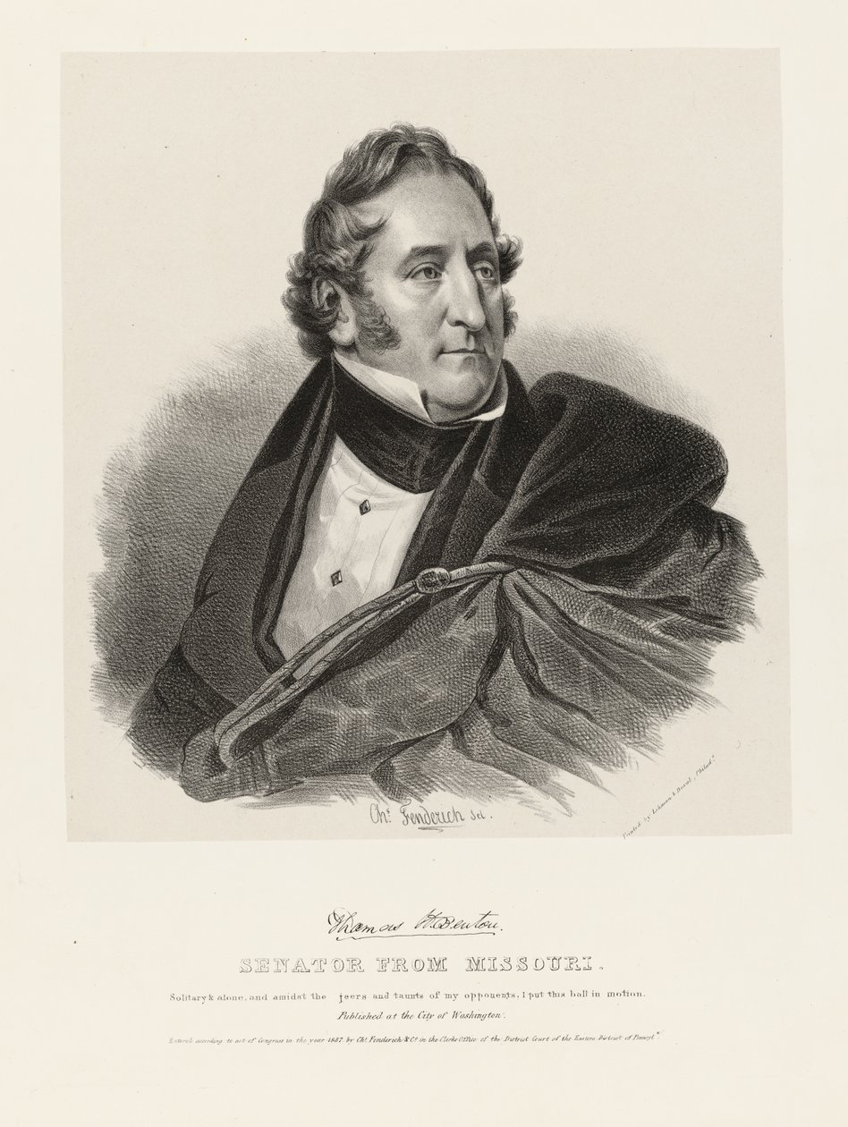 Thomas Hart Benton von Charles Fenderich