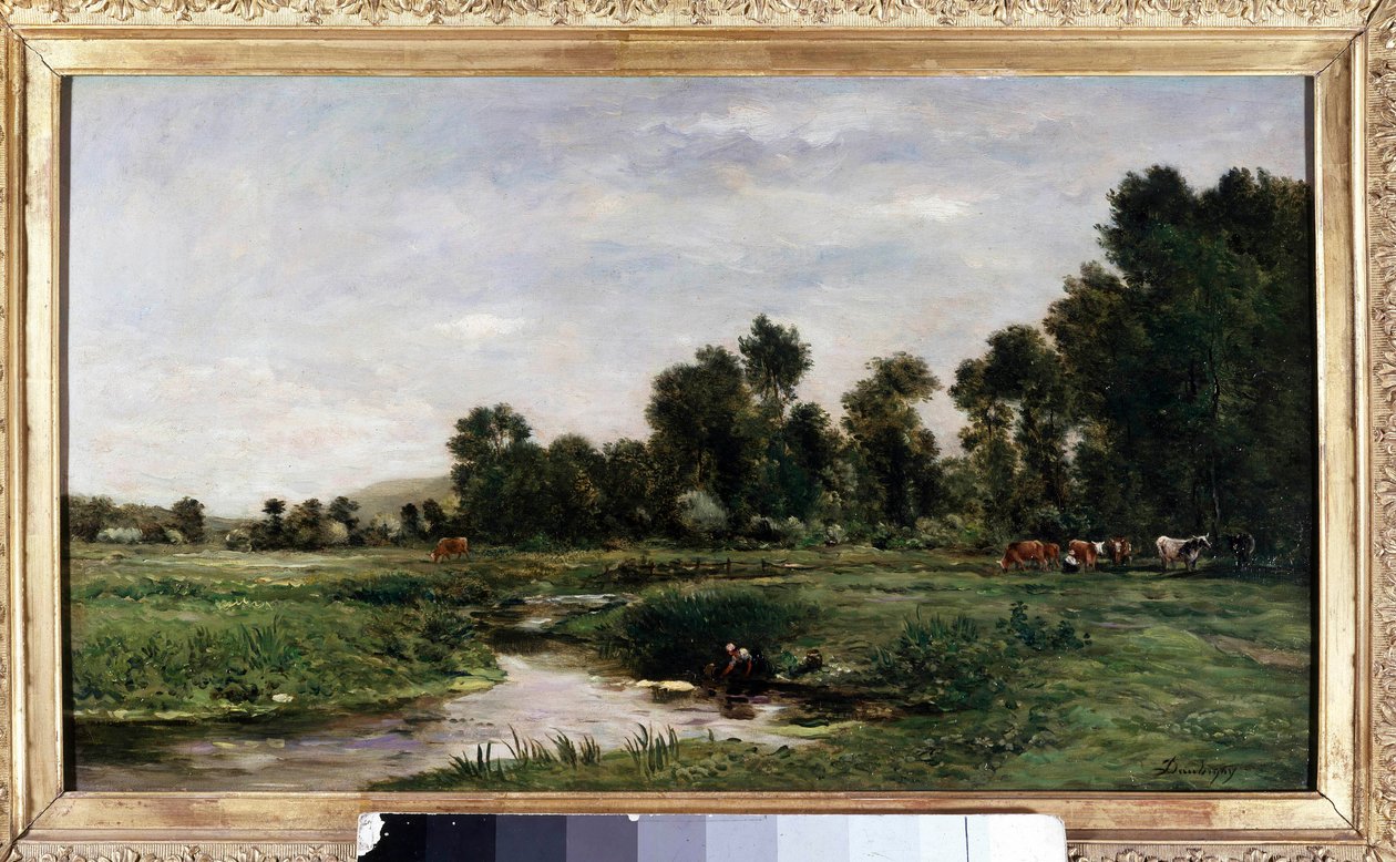 Das Tal der Arques von Charles Francois Daubigny