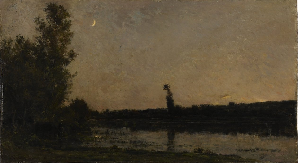 Dämmerung von Charles Francois Daubigny