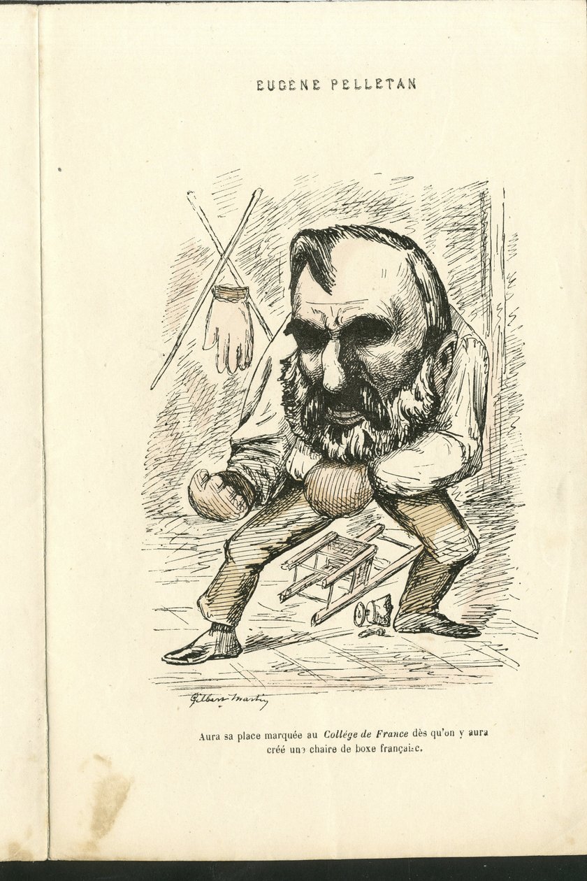 Illustration von Charles Gilbert-Martin (1839-1905) in Zeitgenössische Grimassen von Charles Gilbert Martin