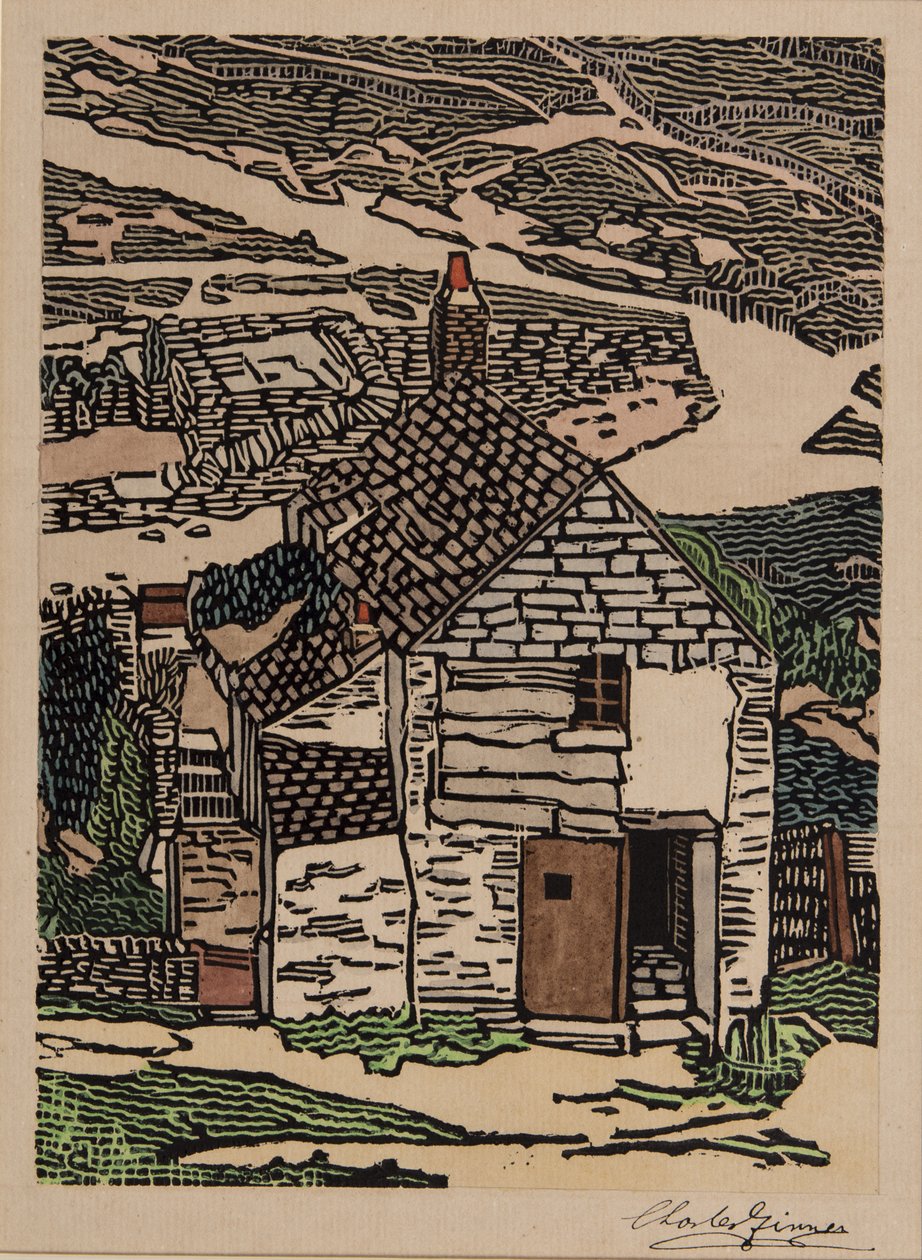 Cornish Cottage von Charles Ginner
