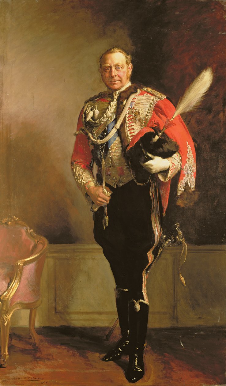 Porträt von Hugh Cecil Lowther, 5. Earl of Lonsdale, 1916 von Charles Haslewood Shannon