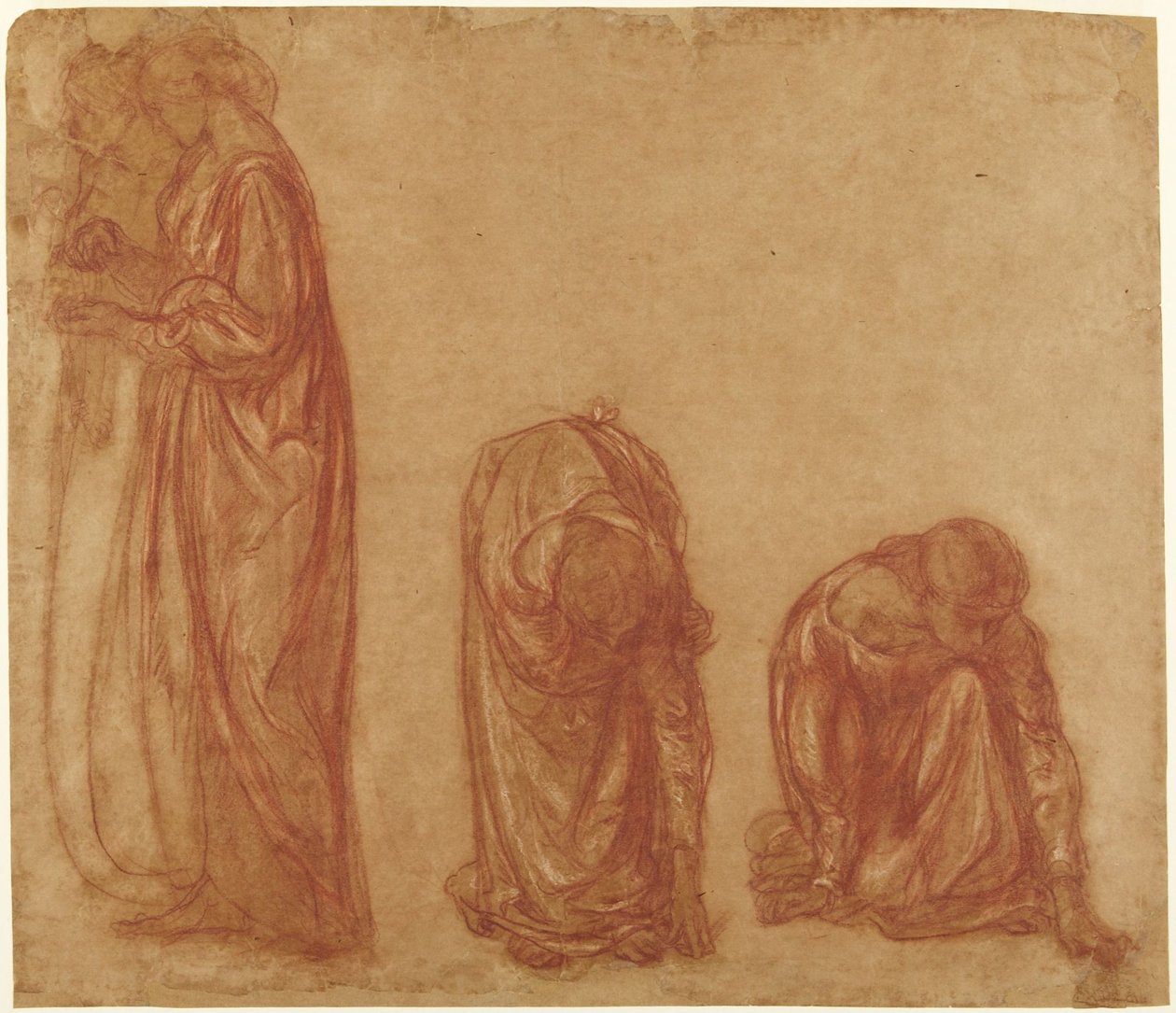 Studien von Frauen in Roben von Charles Haslewood Shannon