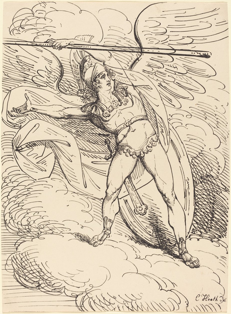 Apollo als Krieger von Charles Heath