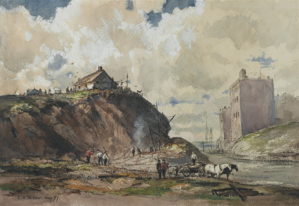 Wie die Stadt gebaut ist, 1877 von Charles Henry Miller