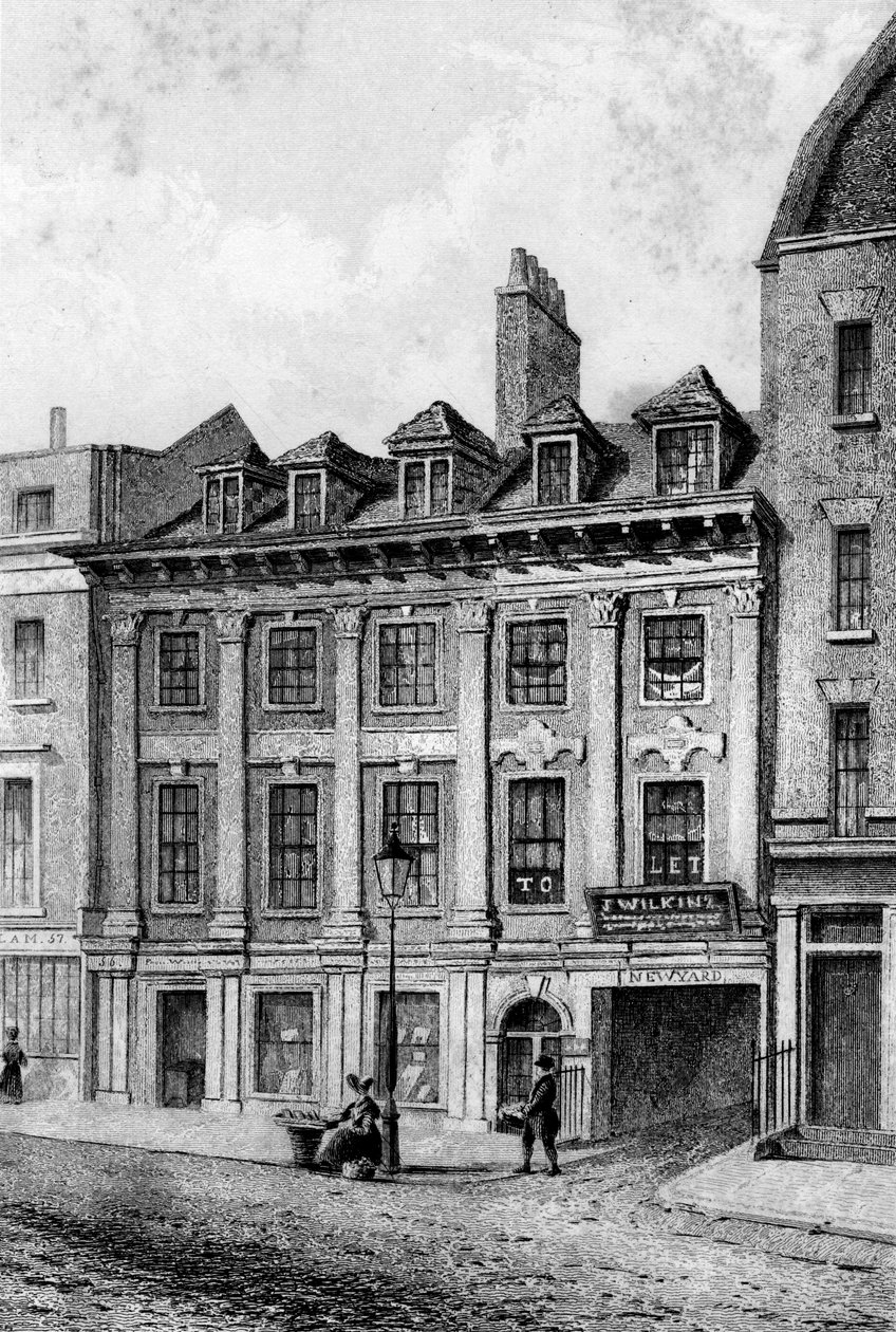 Residenz von John Hoole, Great Queen Street, Lincolns Inn Fields, London, 1840 von Charles J. Smith